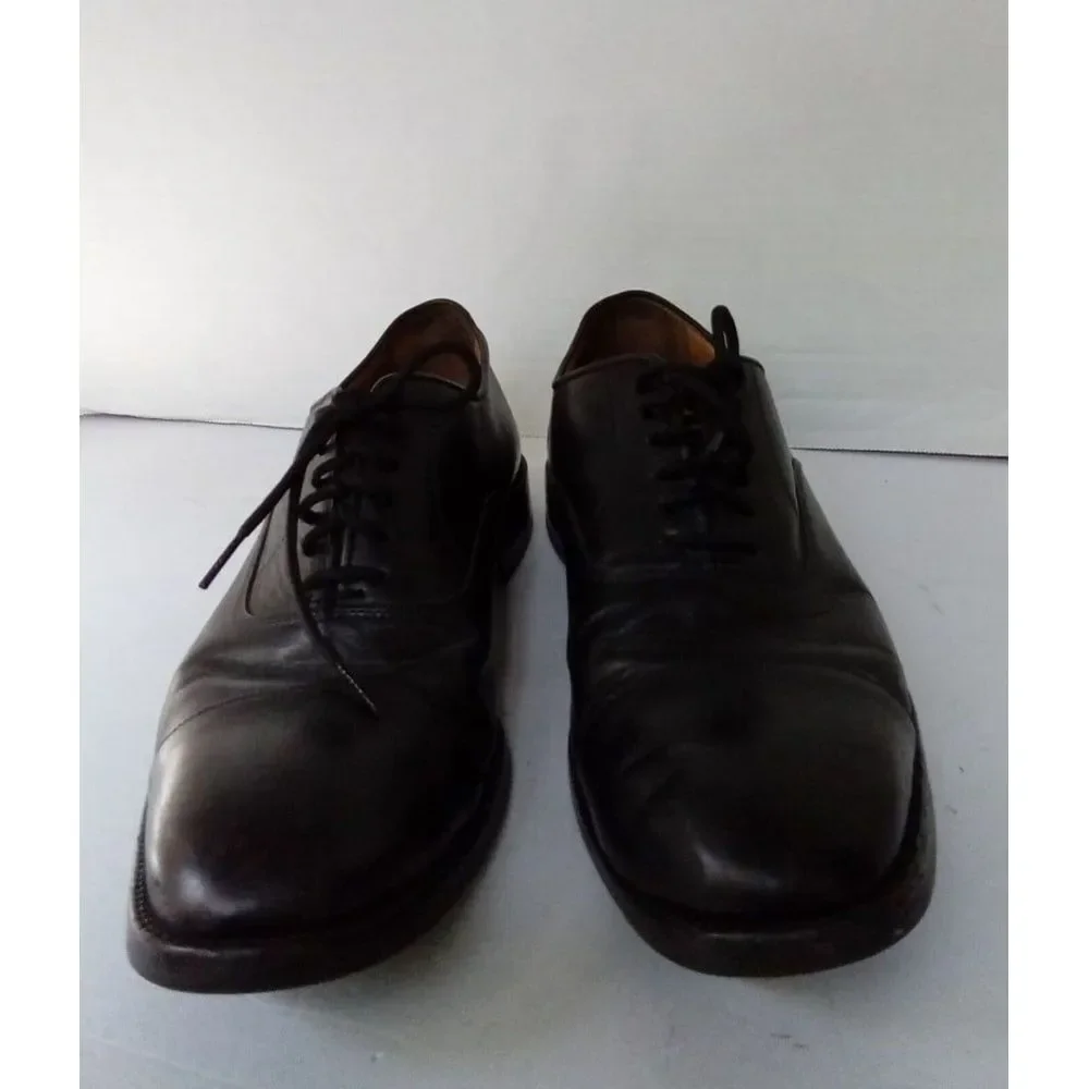 Classic Black Leather Oxford Dress Shoes Formal Business Lace-up‎